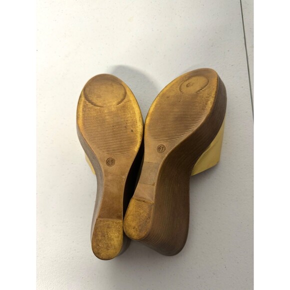 Dune London Gold and Brown Wedges Women’s 9.5 - Picture 10 of 10